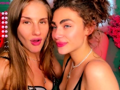 Seducing A Brunette Babe Into Lesbian Sex